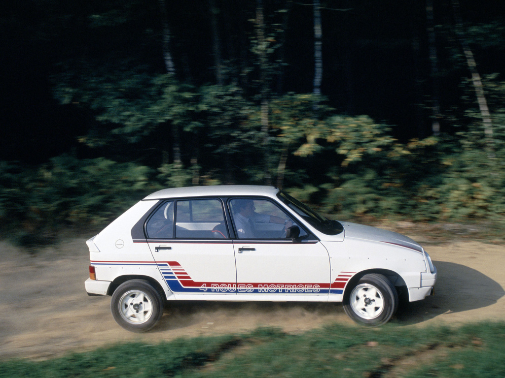 Citroën Visa 1000 pistes faite pour le rallye