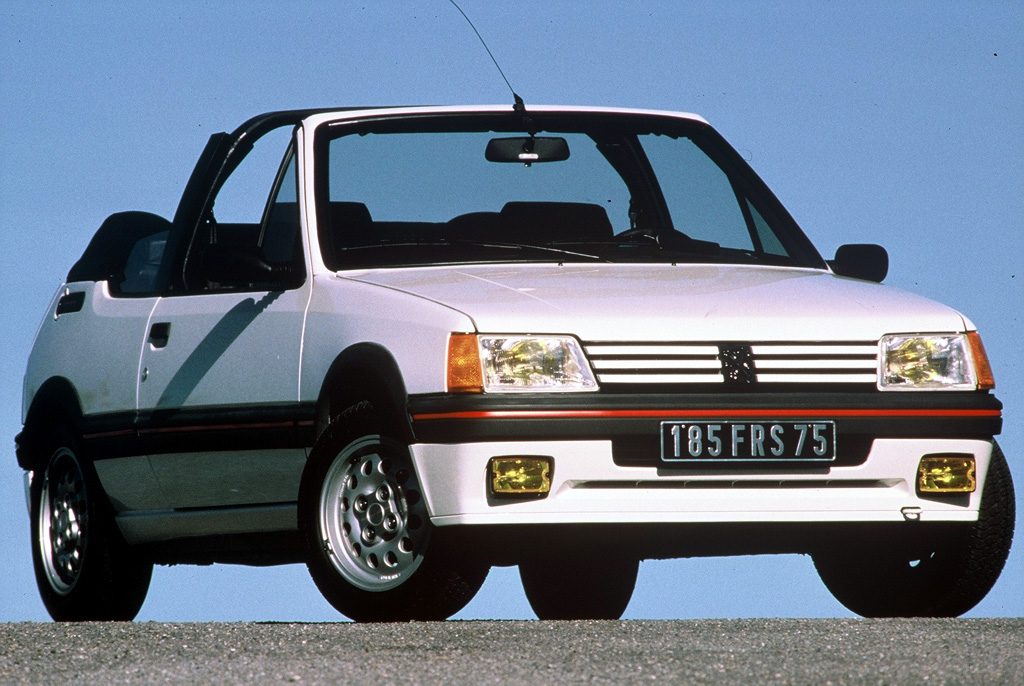Une Peugeot 205 GTI transformée en cabriolet : c'est la CTI