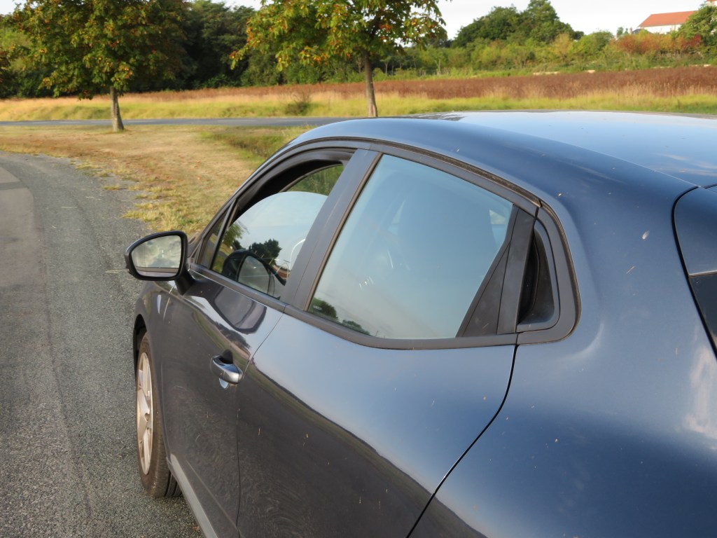 Poignée de porte arrière en hauteur sur Renaut Clio 5